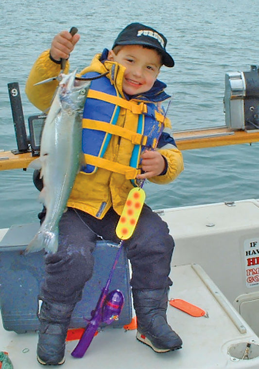 KIDS STUFF IS IMPORTANT - TIGHT LINES by Capt. Mike Schoonveld
