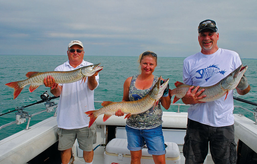 ST. CLAIR MUSKIES - by Robert Gwizdz – Great Lakes Angler