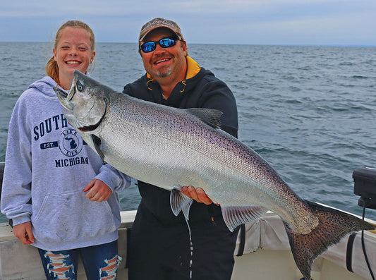 GREAT LAKE SALMON SLAMMIN! - by Shawn Stafford