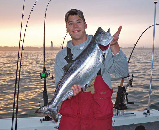 Board with Salmon - Mike Gnatkowski