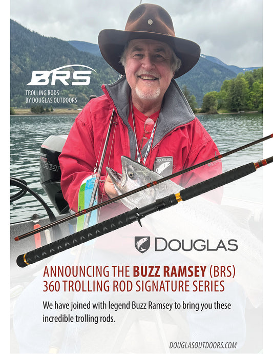 Buzz Ramsey Signature Series (BRS) 360 Trolling Rod from Douglas Outdoors