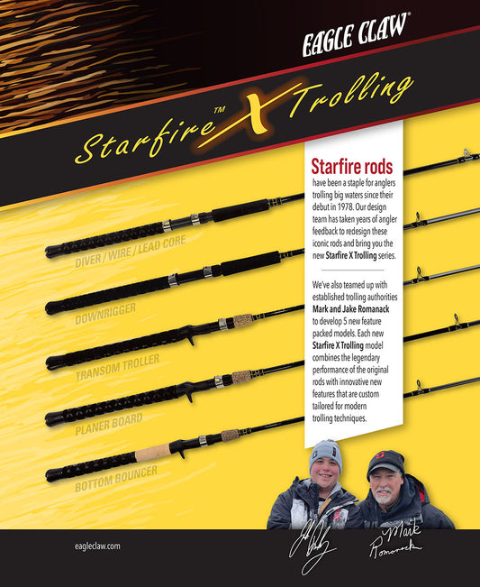 Starfire Trolling Rod Series - Eagle Claw