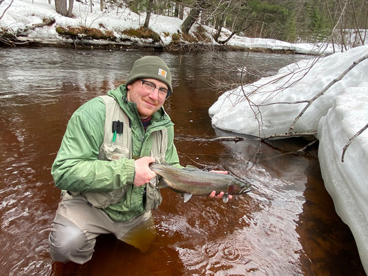 Steelhead Social Distancing by Calvin McShane
