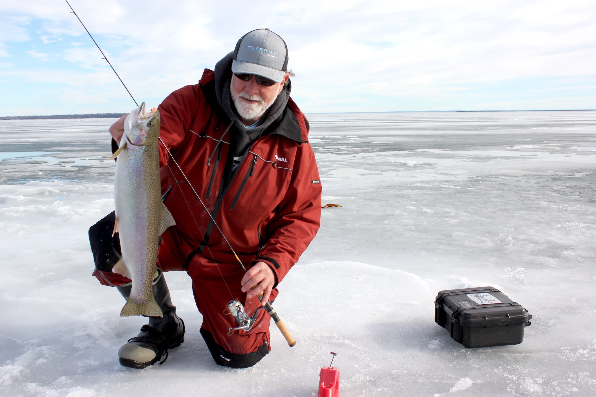 Ice Bound Steelhead: The Spring Run Cometh by Matt Straw – Great Lakes  Angler