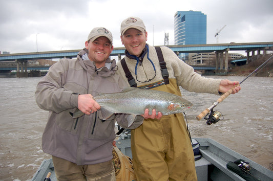 Grand River Steelhead by Bob Gwizdz