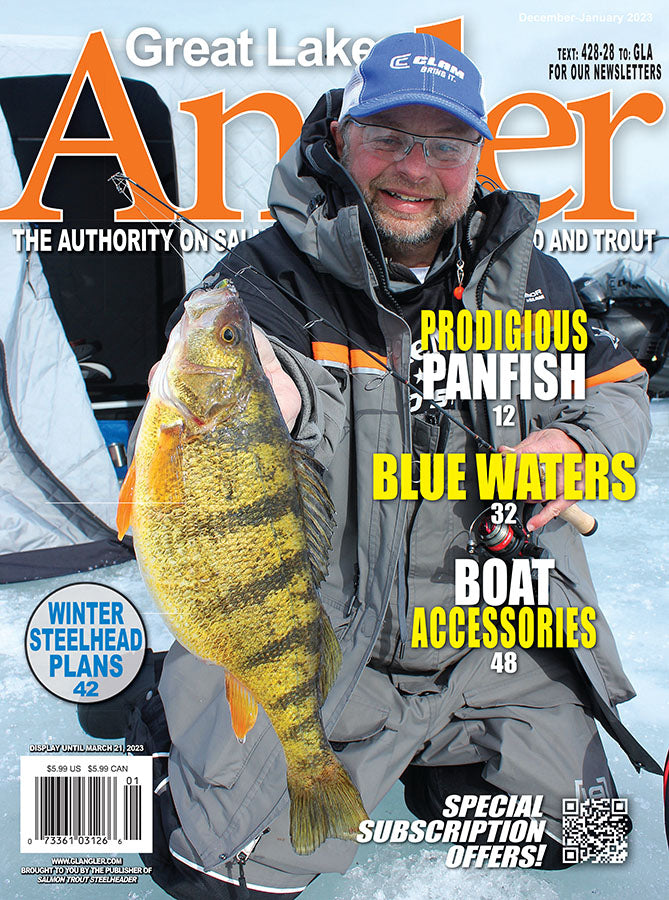 Single Issue of Great Lakes Angler magazine in print