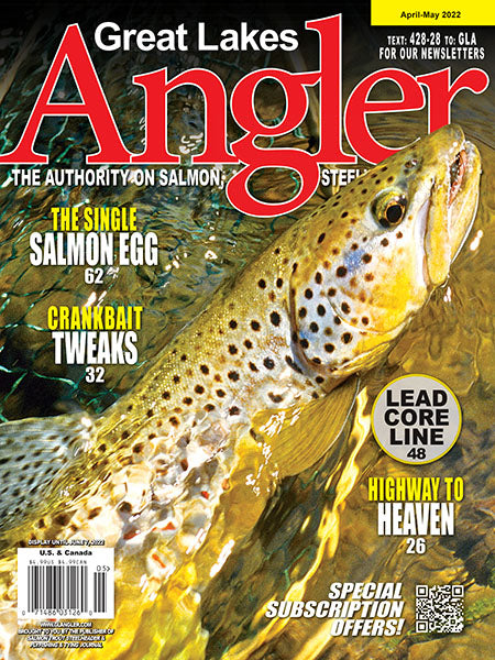 Single Issue of Great Lakes Angler magazine in print