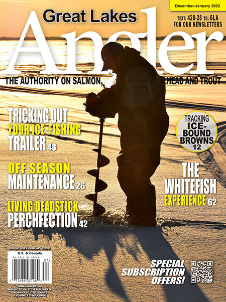 Single Issue of Great Lakes Angler magazine in print