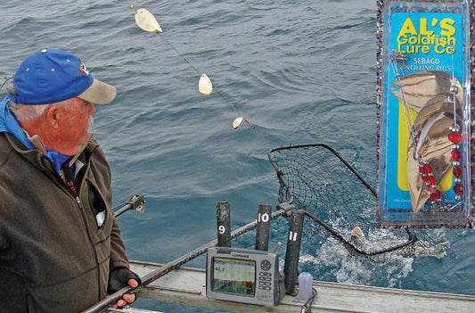 SEBAGO TROLLING RIG - Al's Goldfish Lure Co. - Product Review by Captain Mike Schoonveld