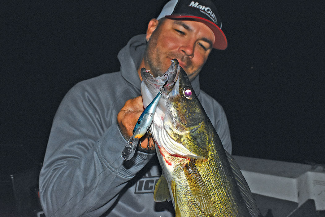 WALLEYES AFTER DARK • by Robert Gwizdz