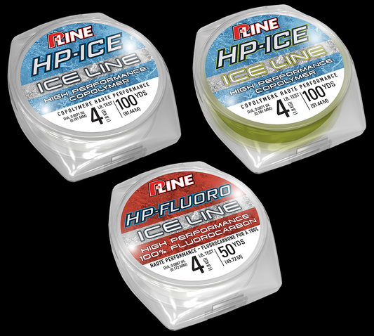 P-line Releases Three New High-Performance Ice Fishing Lines!