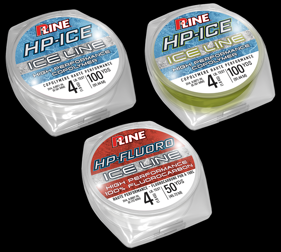 P-line Releases Three New High-Performance Ice Fishing Lines