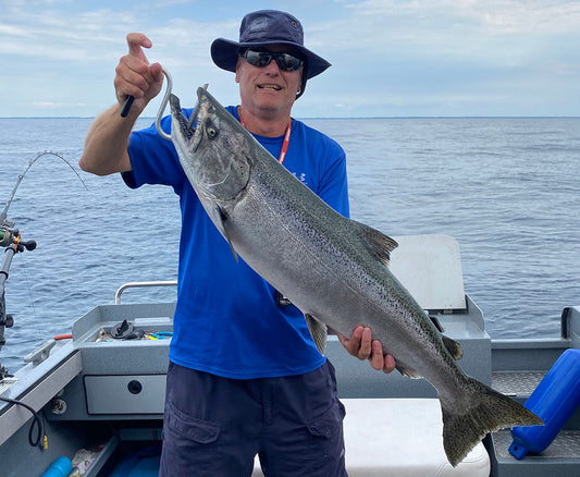 Hooked from the Start Beginner’s Guide to Great Lakes Trolling Techniques - Capt Fred Wondergem
