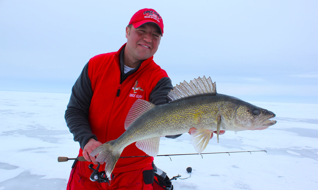 Giant Winter Strategies on Giant Walleye Water by Matt Straw