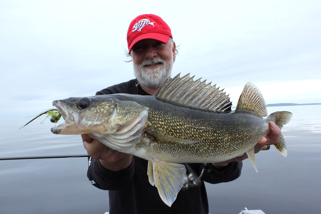 Trolling Plastics and Hair for Walleye By Matt Straw – Great Lakes