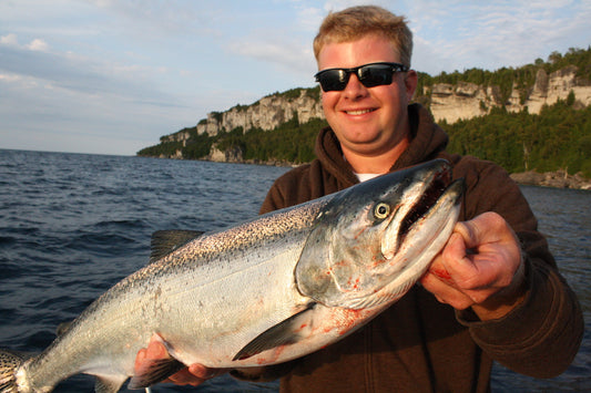 Lake Huron Chinook by Josh Choronzey