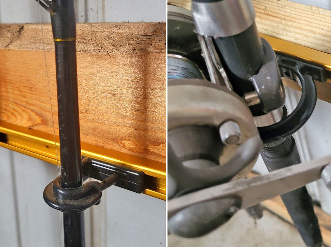 DUBRO TRAC-A-ROD FISHING ROD RACK