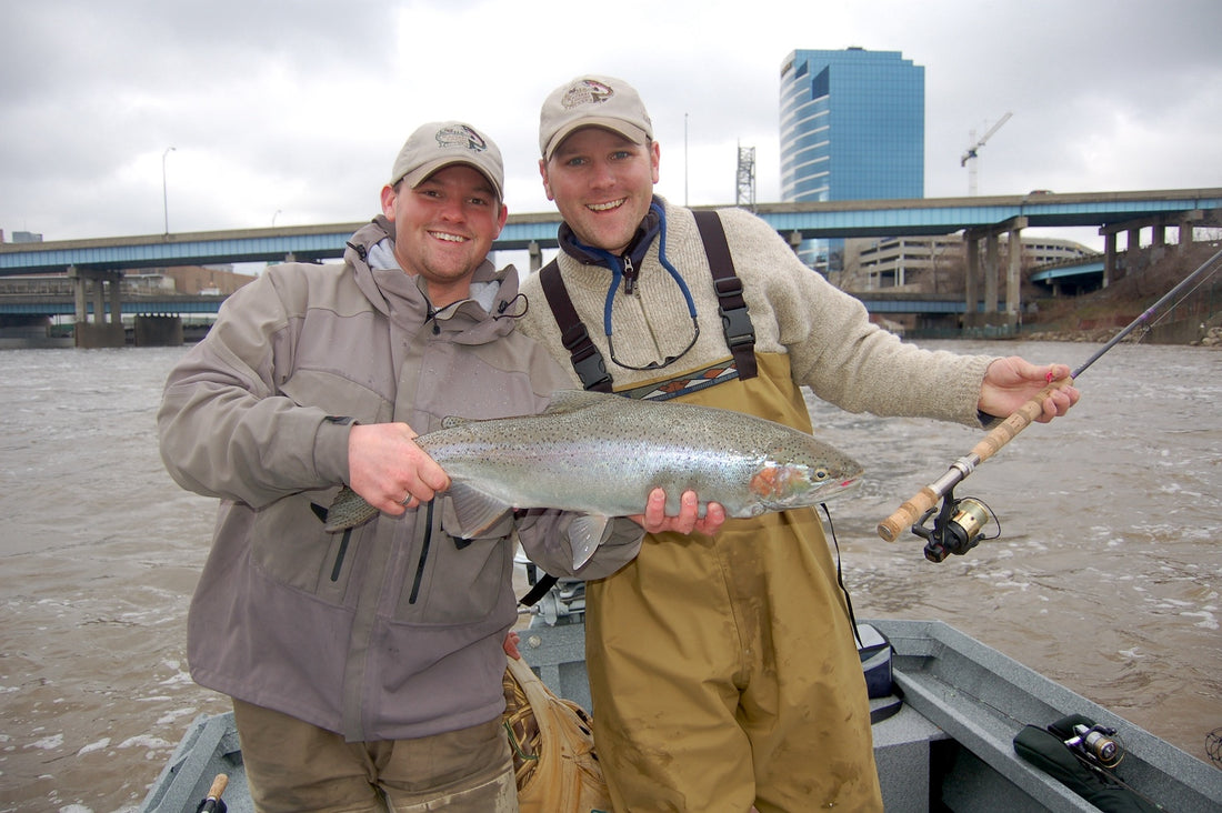Grand River Steelhead by Bob Gwizdz