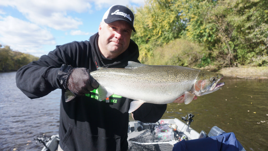 Why a small hook WINS for Great Lakes Steelhead by Roger Hinchcliff