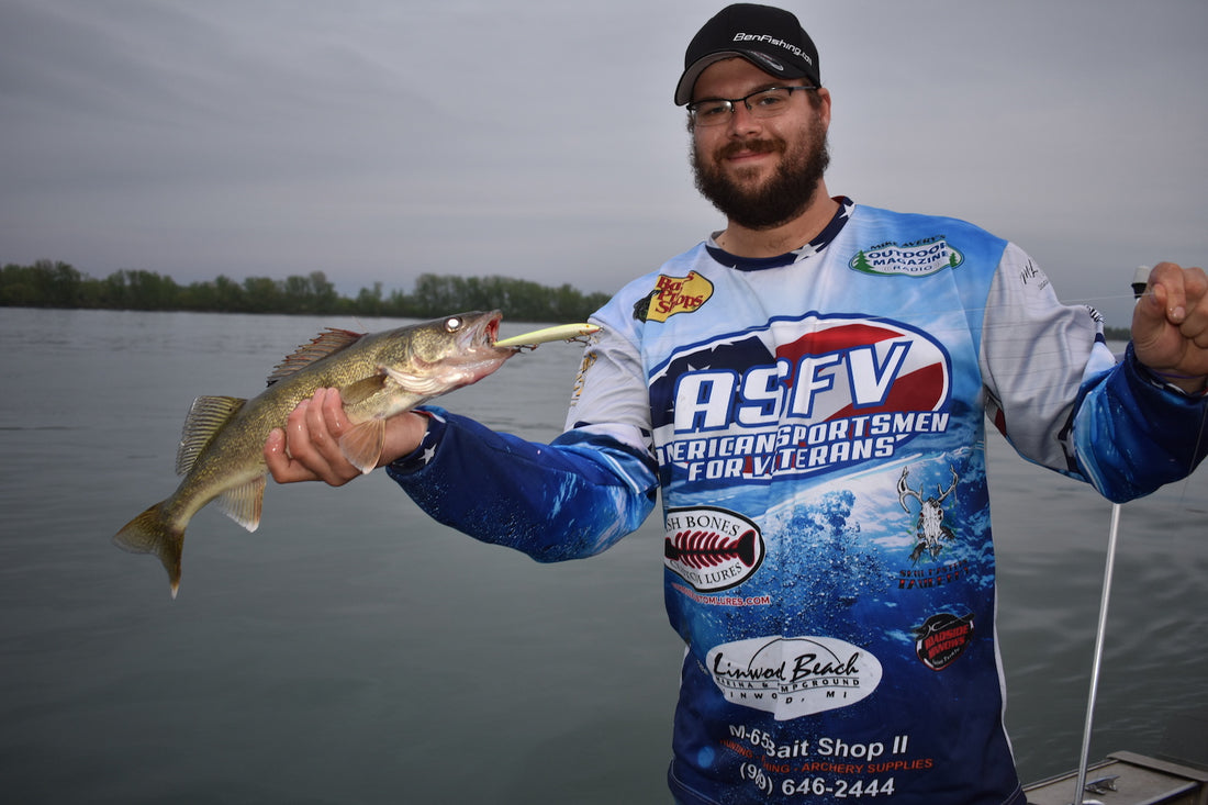 Handling Walleyes by Robert Gwizdz