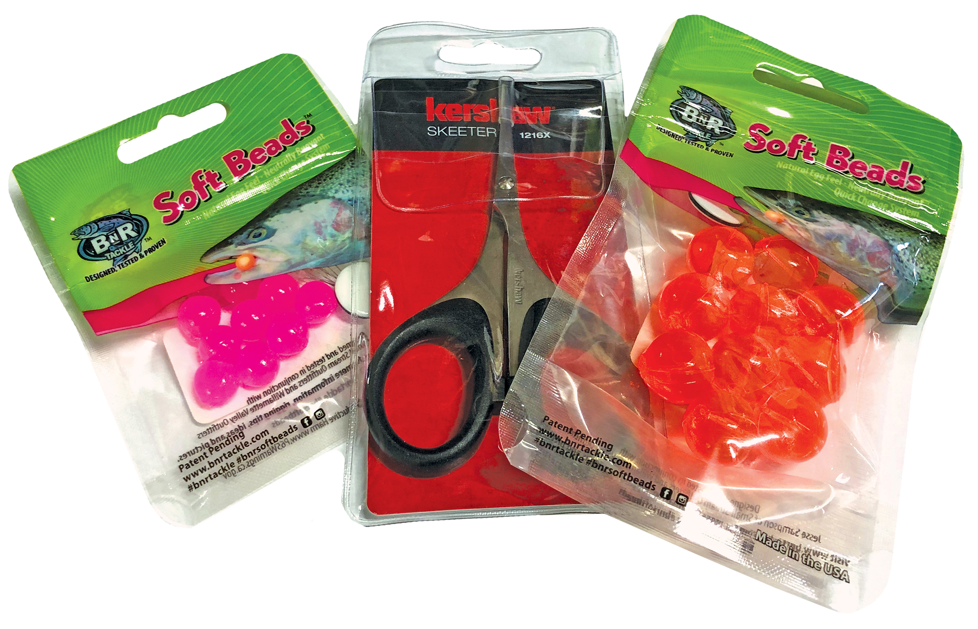 FREE BnR Bead pack PLUS Kershaw scissors & 1yr GLA digital 6 issues – Great  Lakes Angler
