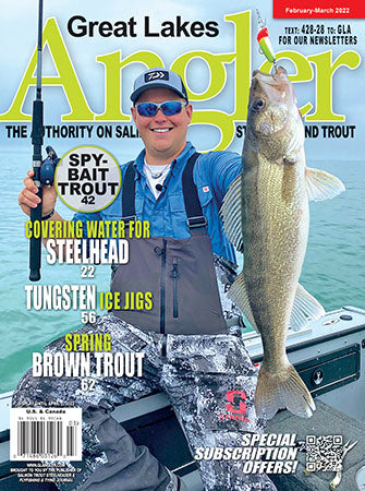 Single Issue of Great Lakes Angler magazine in print